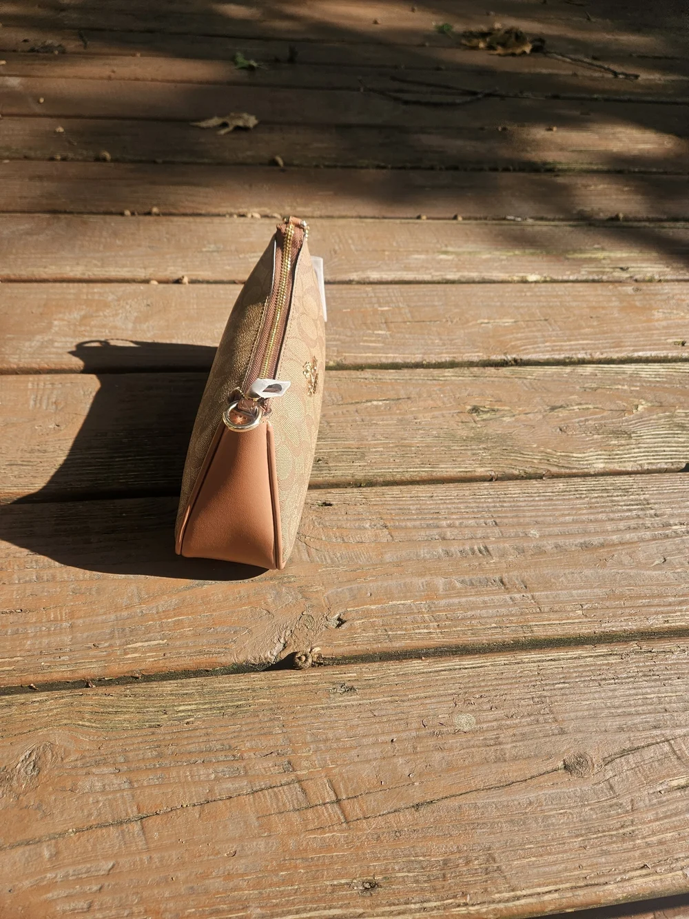Tan Signature Teri Bag